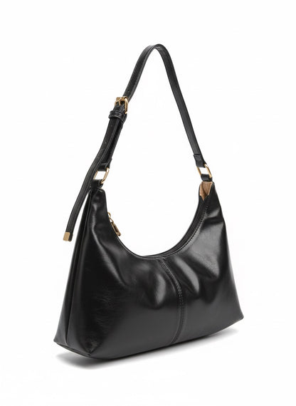 The Willow Shoulder Bag - Black