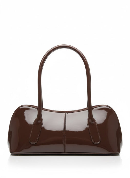 The Long Handle Bag - Brown