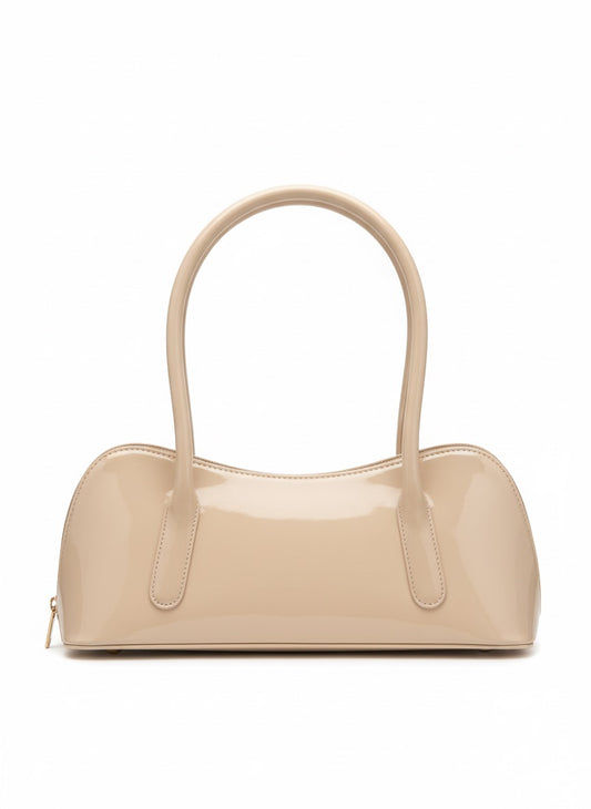 The Long Handle Bag - Beige