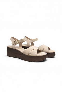 The Neutral Wedge - Beige