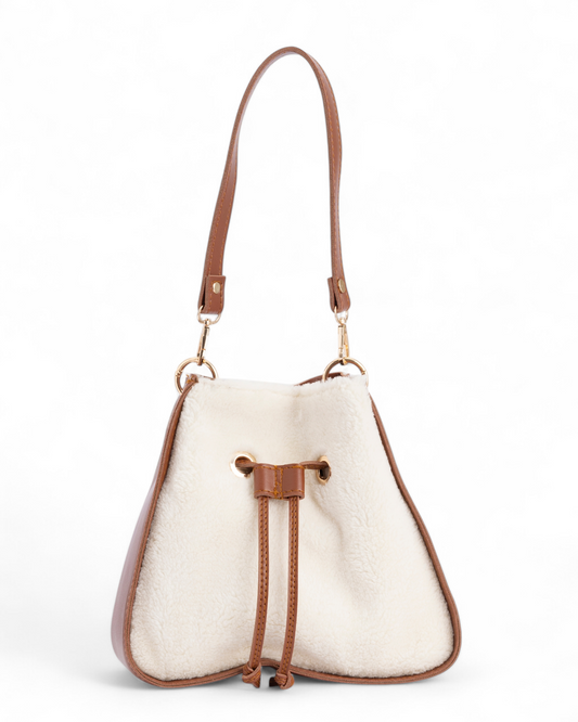 Fur dream bucket bag - Havan