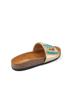Beaded slides  - Gold