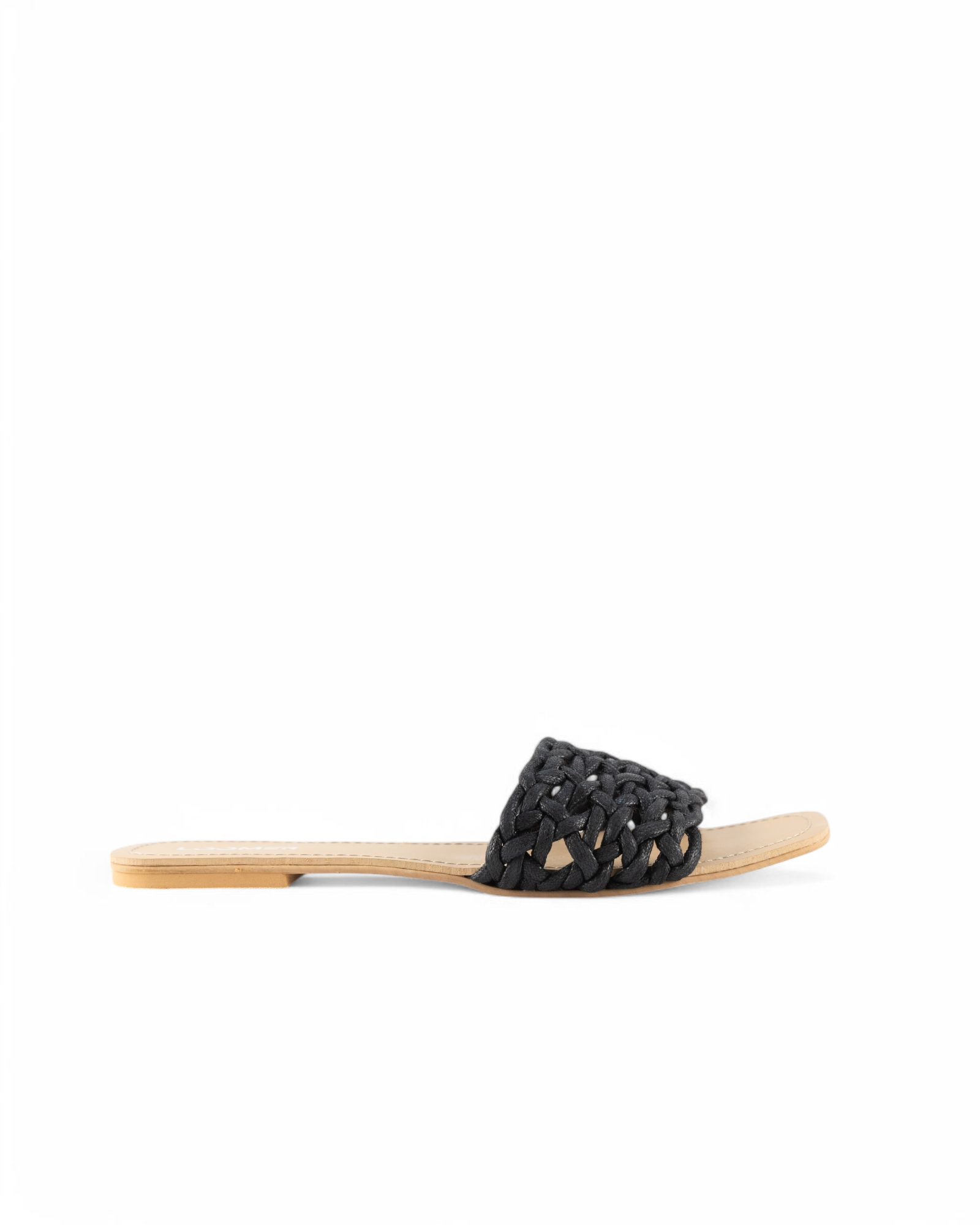 Braided Slides - Black