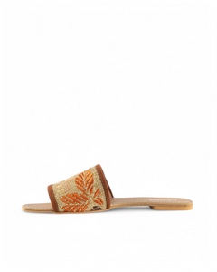 Leafline Slides - Orange