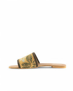 Leafline Slides - Green