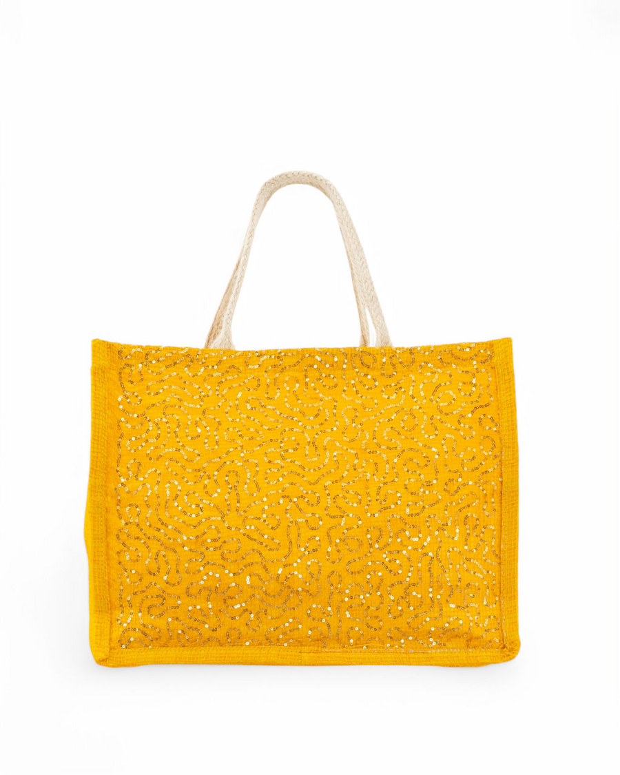 Elva Tote Bag - Yellow