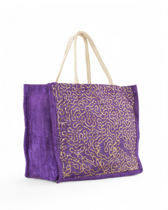 Elva Tote Bag - Purple