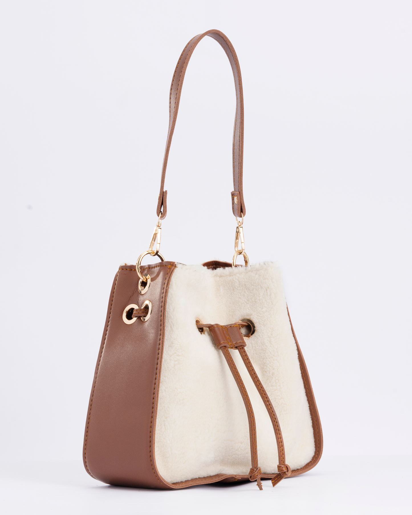 Fur dream bucket bag - Havan