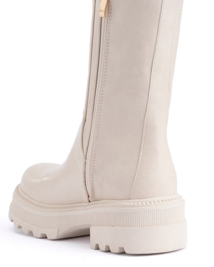 Classic Chelsea Boots - Ivory