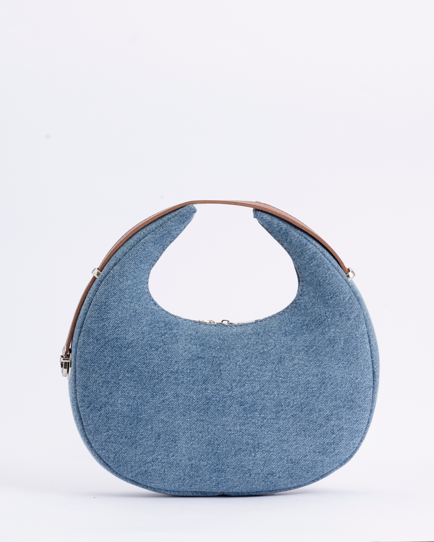 Denim shoulder bag