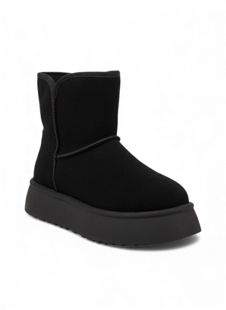 Cozy Cloud Boots - Black
