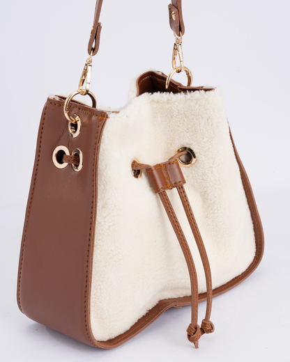 Fur dream bucket bag - Havan