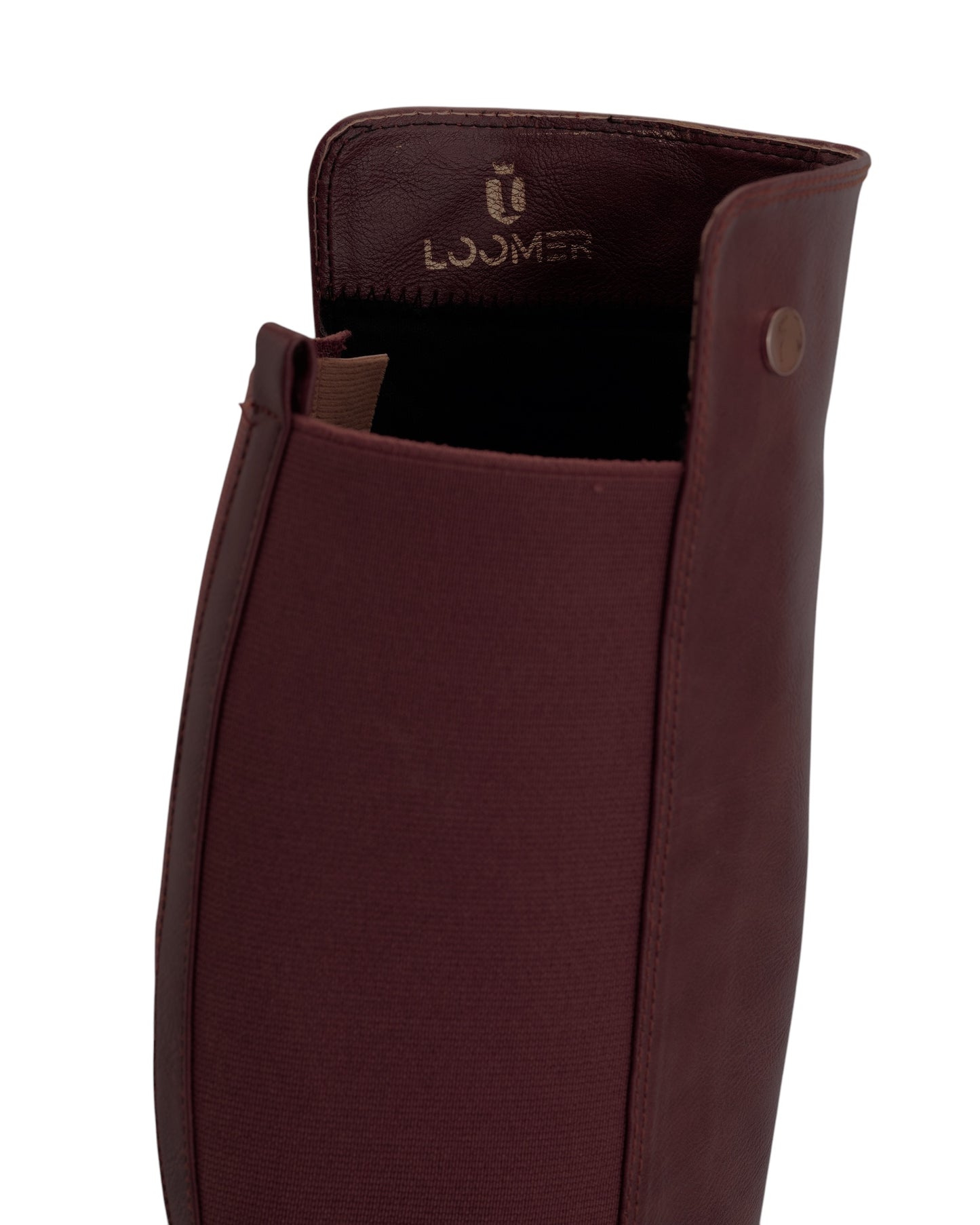 Classic Burgundy Knee High Boots