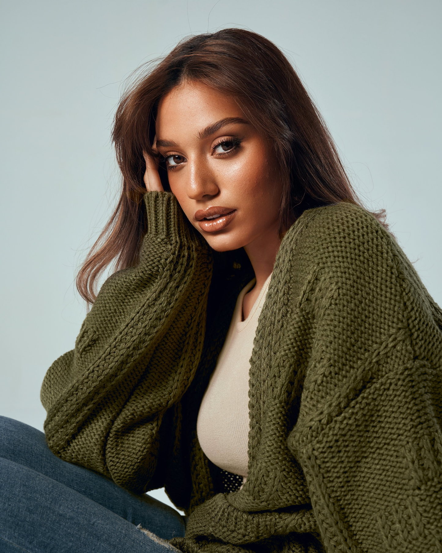 Ethereal Knits - Olive