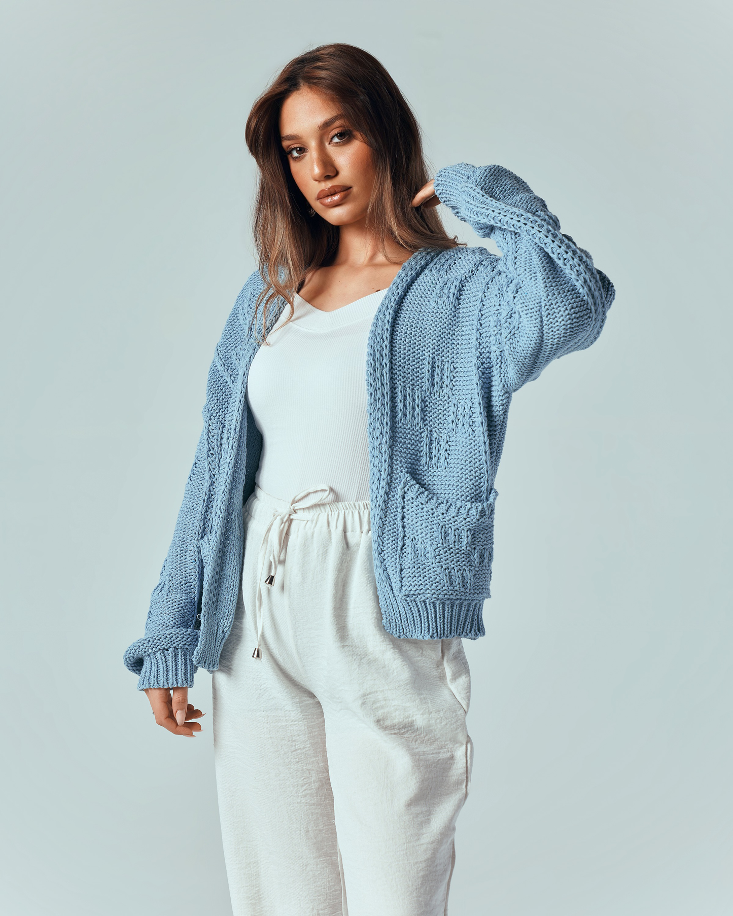 Ethereal Knits - Baby blue