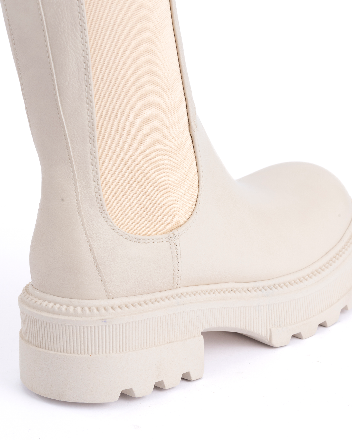 Classic Chelsea Boots - Ivory