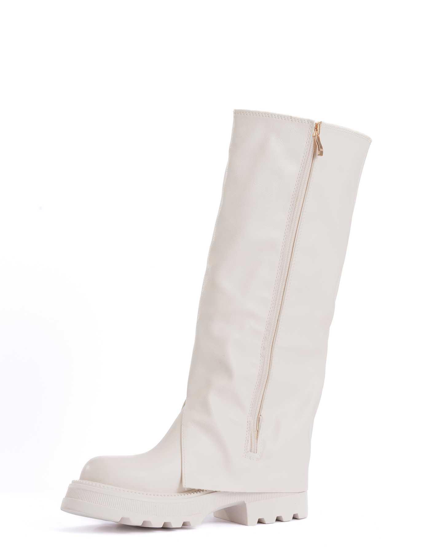 Trunk minimalism boots - Ivory